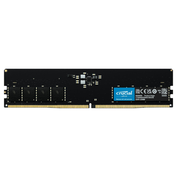 Mémoire Crucial DDR5 16 Go 5600 MHz CL46 CT16G56C46U5