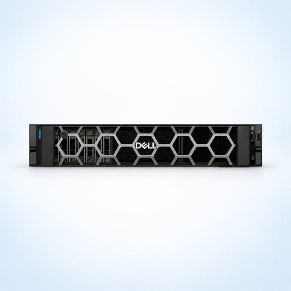 Serveur rack Dell PowerEdge R760xs, vue du châssis