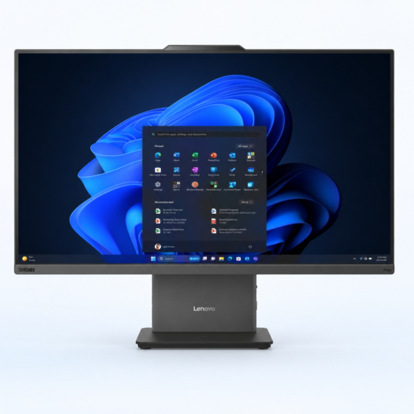 Ordinateur tout-en-un Lenovo ThinkCentre neo 50a, visuel de gamme Gen 6
